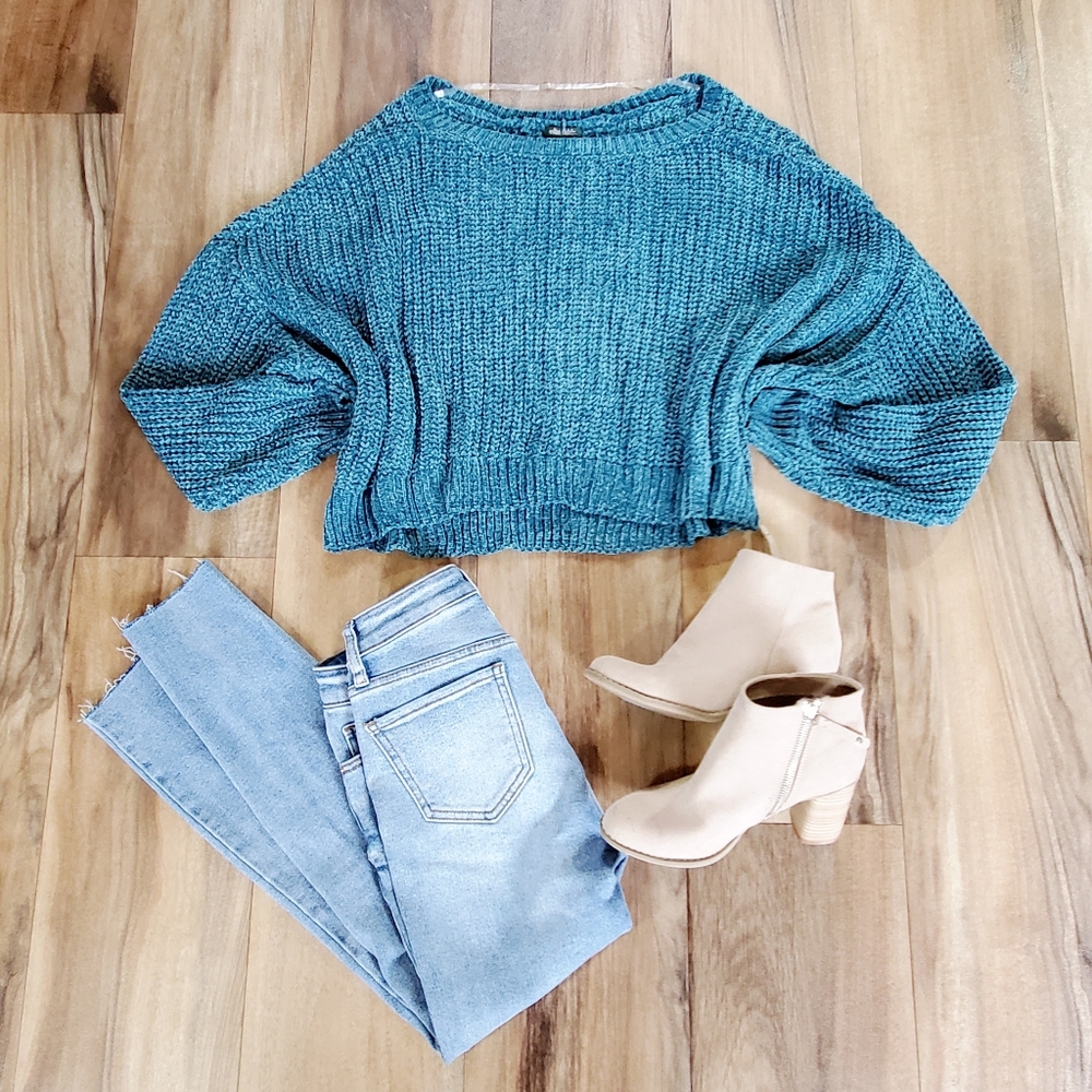 Cropped sweater XL